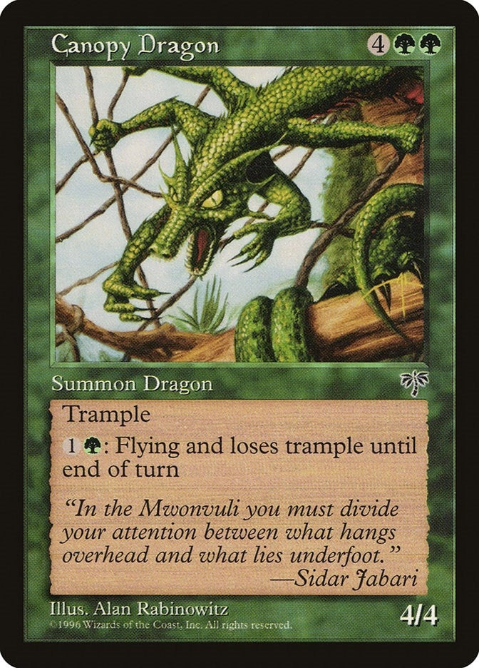 Image for Canopy Dragon [Mirage]