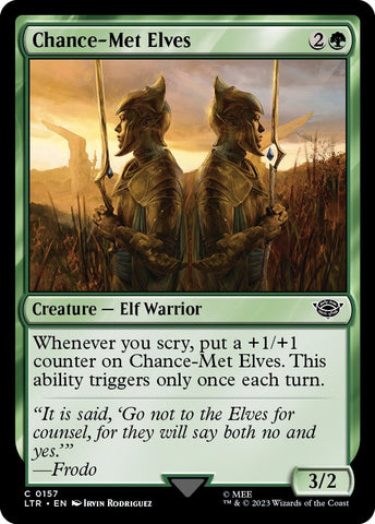 Image for Chance-Met Elves (157) [Universes Beyond: The Lord of the Rings: Tales of Middle-earth]