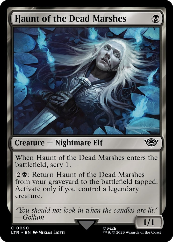 Image for Haunt of the Dead Marshes (90) [Universes Beyond: The Lord of the Rings: Tales of Middle-earth]