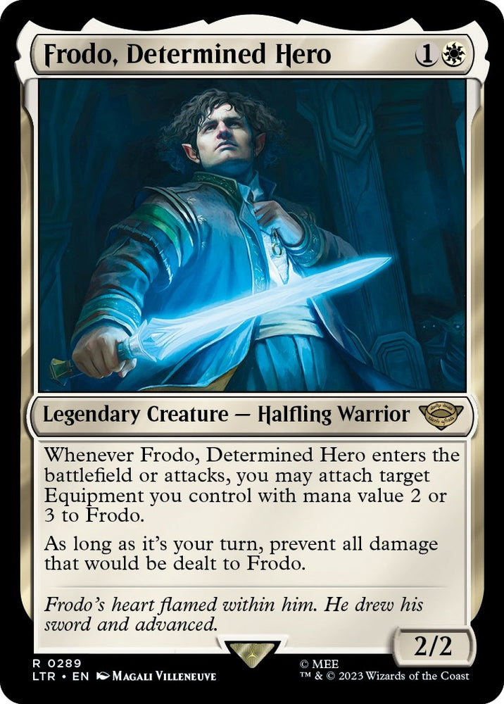 Image for Frodo, Determined Hero (289) [Universes Beyond: The Lord of the Rings: Tales of Middle-earth]