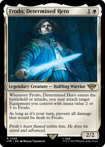 Image for Frodo, Determined Hero (289) [Universes Beyond: The Lord of the Rings: Tales of Middle-earth]