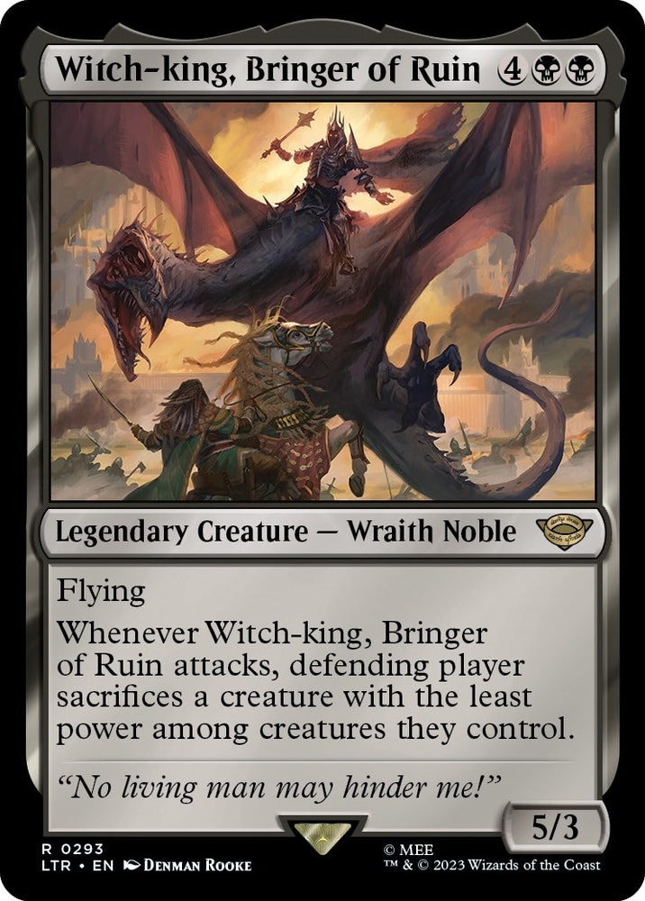Image for Witch-king, Bringer of Ruin (293) [Universes Beyond: The Lord of the Rings: Tales of Middle-earth]