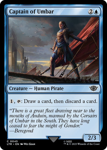 Image for Captain of Umbar (45) [Universes Beyond: The Lord of the Rings: Tales of Middle-earth]