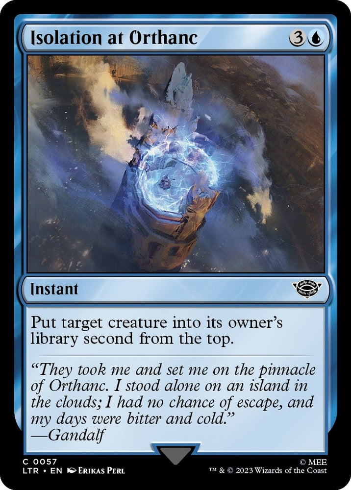 Image for Isolation at Orthanc (57) [Universes Beyond: The Lord of the Rings: Tales of Middle-earth]