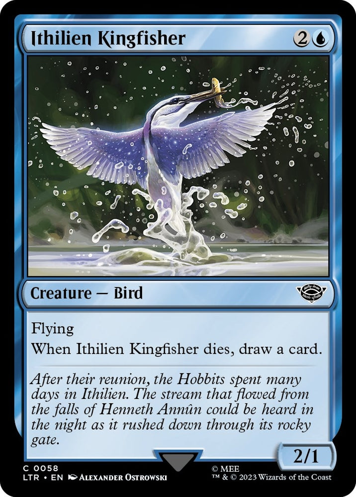 Image for Ithilien Kingfisher (58) [Universes Beyond: The Lord of the Rings: Tales of Middle-earth]