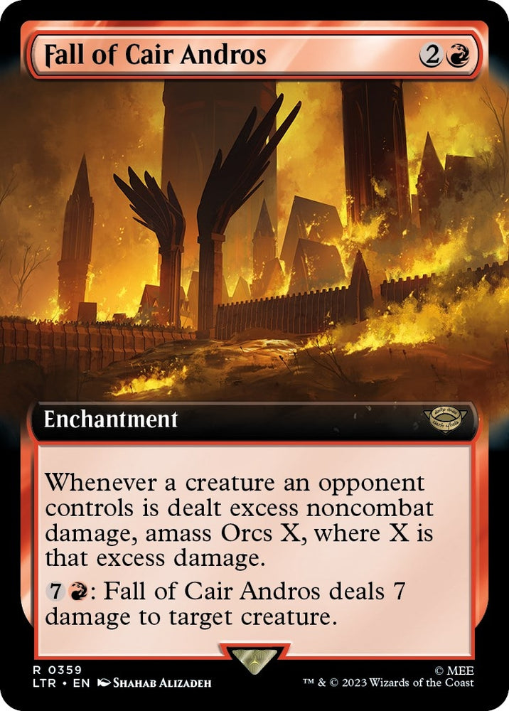 Image for Fall of Cair Andros (Extended Art) (359) [Universes Beyond: The Lord of the Rings: Tales of Middle-earth]