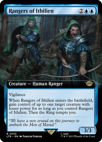 Image for Rangers of Ithilien (Extended Art) (353) [Universes Beyond: The Lord of the Rings: Tales of Middle-earth]