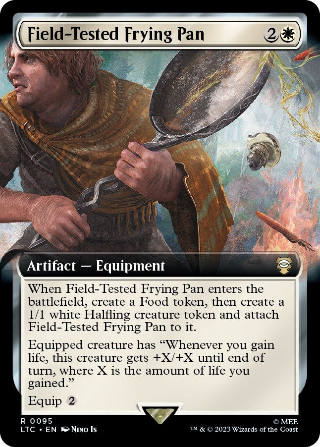 Image for Field-Tested Frying Pan (Extended Art) (95) [Commander: The Lord of the Rings: Tales of Middle-earth]