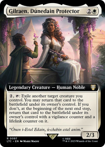 Image for Gilraen, Dunedain Protector (Extended Art) (97) [Commander: The Lord of the Rings: Tales of Middle-earth]