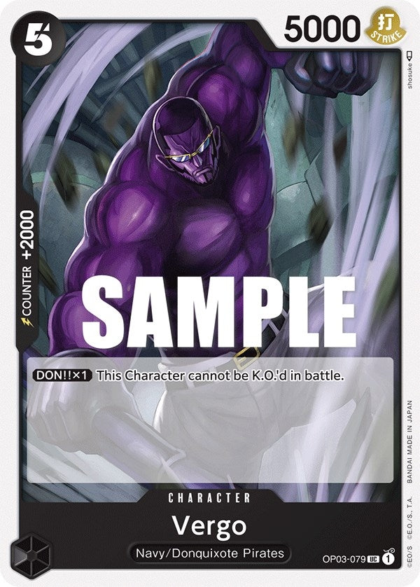 Image for Vergo (OP03-079) (OP03) - One Piece Card Game