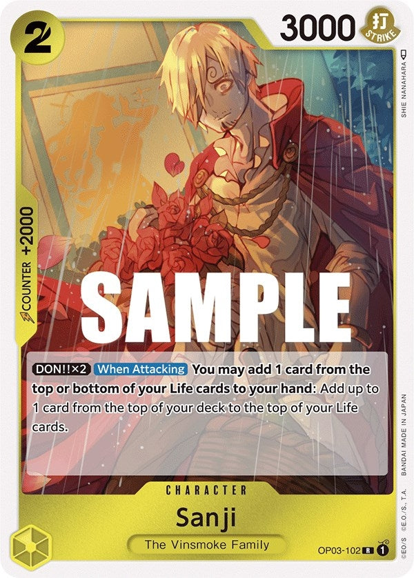 Image for Sanji (OP03-102) (OP03) - One Piece Card Game