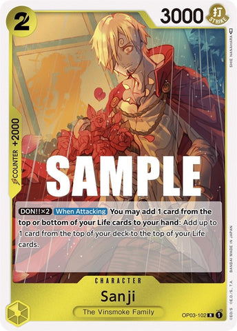 Image for Sanji (OP03-102) (OP03) - One Piece Card Game