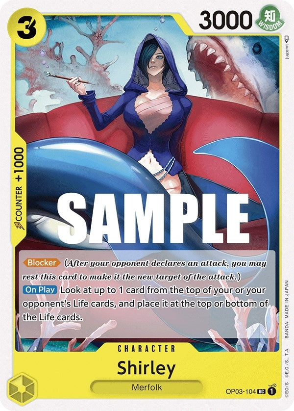 Image for Shirley (OP03-104) (OP03) - One Piece Card Game