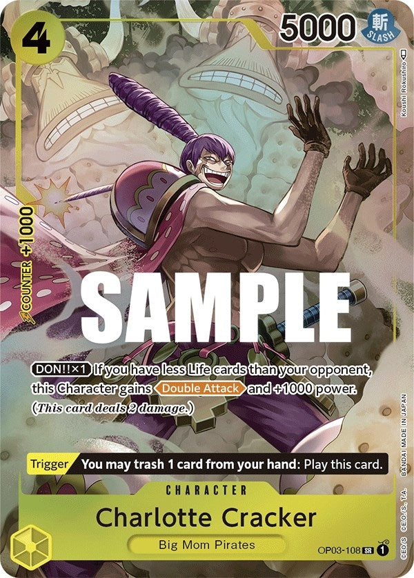 Charlotte Cracker (Alternate Art) (OP03-108) (OP03)