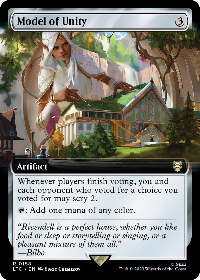 Image for Model of Unity (Extended Art) (158) [Commander: The Lord of the Rings: Tales of Middle-earth]