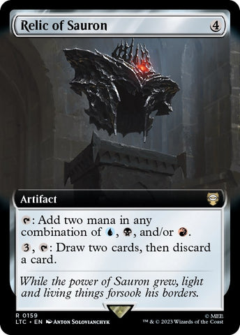 Image for Relic of Sauron (Extended Art) (159) [Commander: The Lord of the Rings: Tales of Middle-earth]