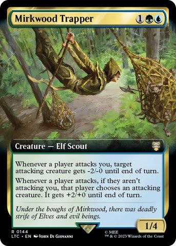 Image for Mirkwood Trapper (Extended Art) (144) [Commander: The Lord of the Rings: Tales of Middle-earth]