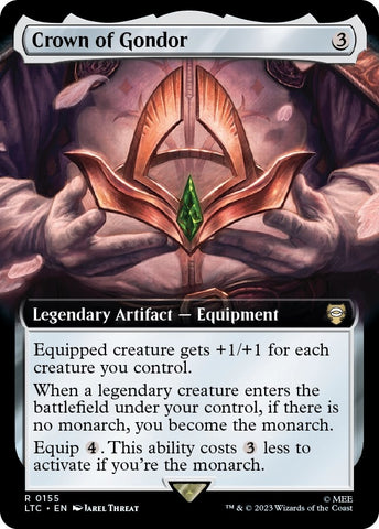 Image for Crown of Gondor (Extended Art) (155) [Commander: The Lord of the Rings: Tales of Middle-earth]