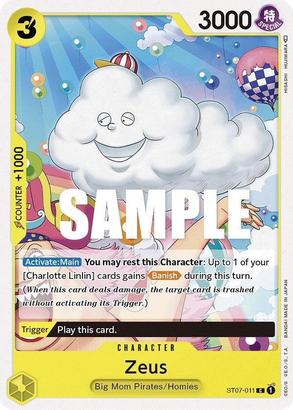 Image for Zeus (ST07-011) - One Piece Card Game