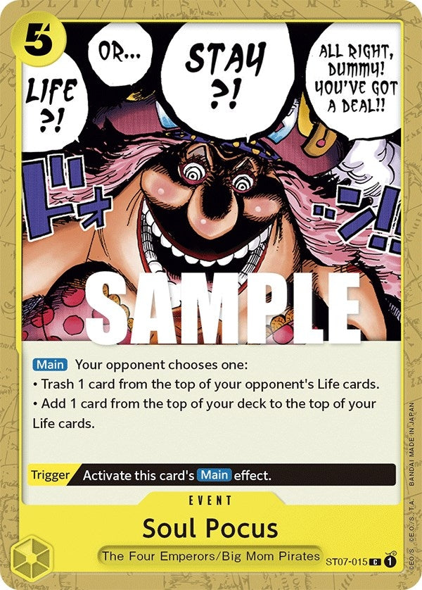 Image for Soul Pocus (ST07-015) - One Piece Card Game