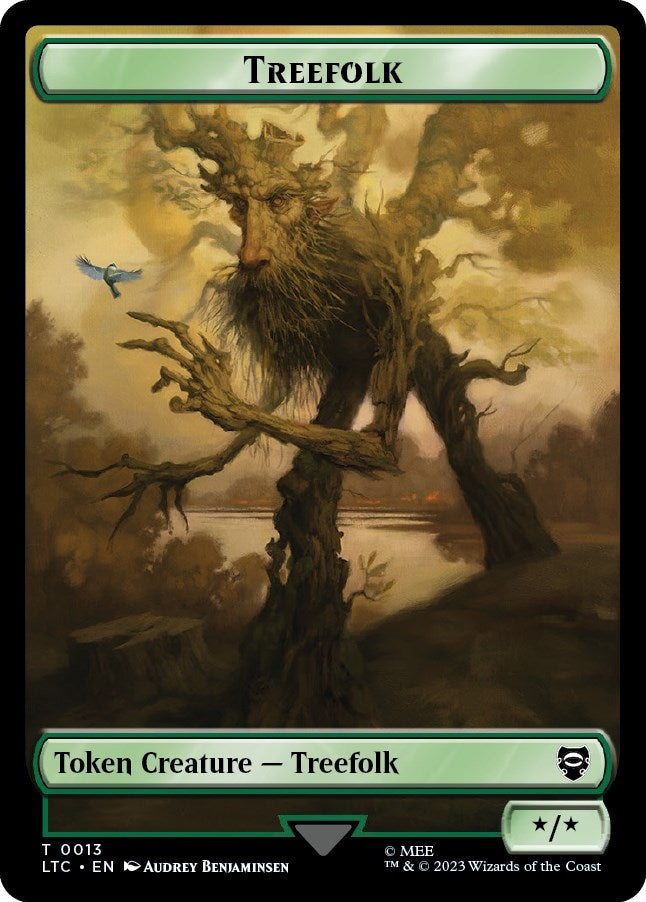 Image for Treefolk // Food (0009) Double-Sided Token (13 // 9) [Commander: The Lord of the Rings: Tales of Middle-earth]