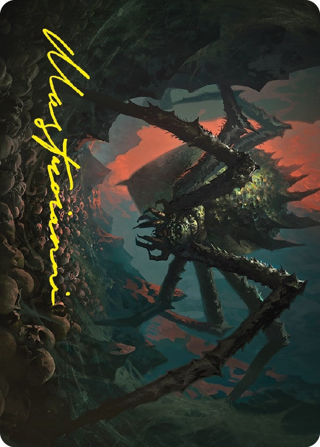 Image for Shelob, Child of Ungoliant Art Card (Gold-Stamped Signature) (23) [Art Series: Universes Beyond: The Lord of the Rings: Tales of Middle-earth]