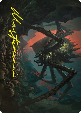 Image for Shelob, Child of Ungoliant Art Card (Gold-Stamped Signature) (23) [Art Series: Universes Beyond: The Lord of the Rings: Tales of Middle-earth]