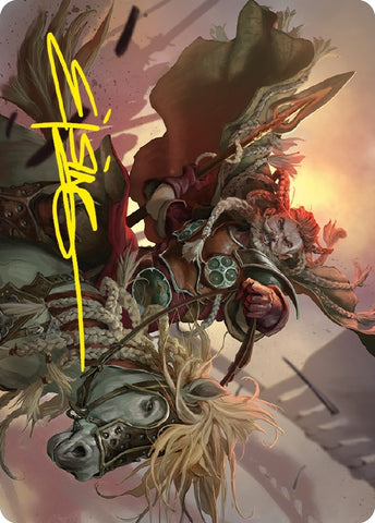 Image for Eomer of the Riddermark Art Card (Gold-Stamped Signature) (9) [Art Series: Universes Beyond: The Lord of the Rings: Tales of Middle-earth]