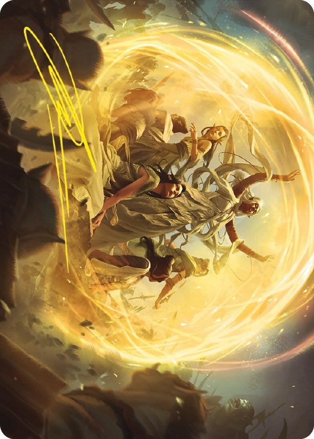 Image for Heroic Intervention Art Card (Gold-Stamped Signature) (73) [Art Series: Universes Beyond: The Lord of the Rings: Tales of Middle-earth]
