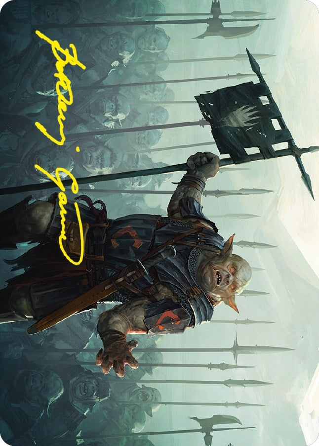 Image for Ugluk of the White Hand Art Card (Gold-Stamped Signature) (27) [Art Series: Universes Beyond: The Lord of the Rings: Tales of Middle-earth]