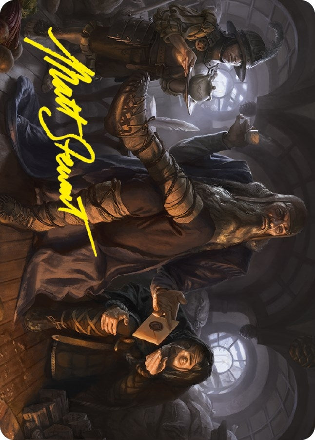 Image for Sharkey, Tyrant of the Shire Art Card (Gold-Stamped Signature) (22) [Art Series: Universes Beyond: The Lord of the Rings: Tales of Middle-earth]