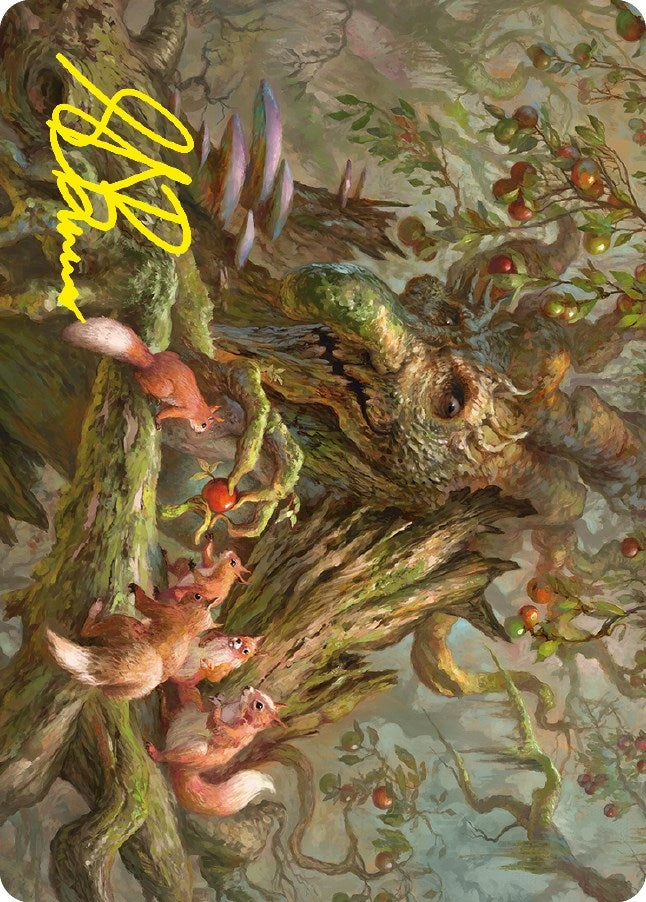 Image for Generous Ent Art Card (Gold-Stamped Signature) (11) [Art Series: Universes Beyond: The Lord of the Rings: Tales of Middle-earth]