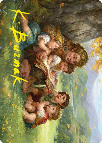 Image for Samwise Gamgee Art Card (19/81) (Gold-Stamped Signature) (19) [Art Series: Universes Beyond: The Lord of the Rings: Tales of Middle-earth]