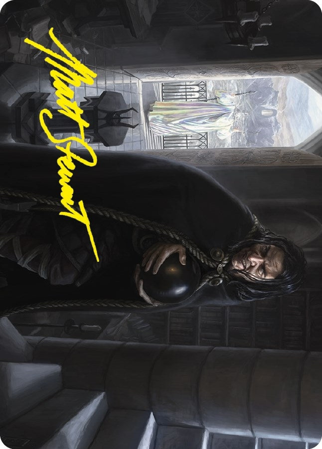 Image for Grima, Saruman's Footman Art Card (Gold-Stamped Signature) (63) [Art Series: Universes Beyond: The Lord of the Rings: Tales of Middle-earth]