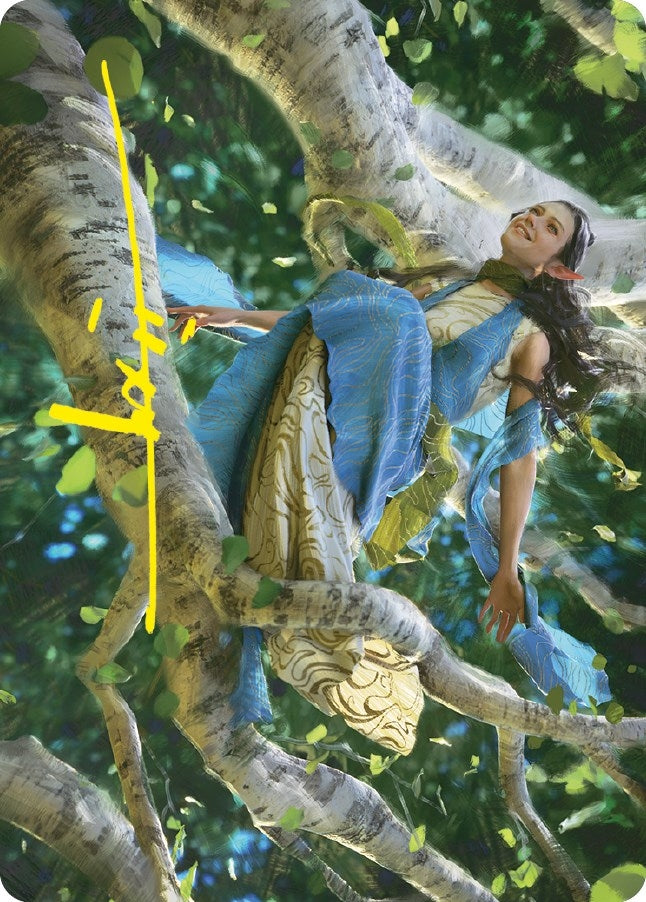 Image for Arwen Undomiel Art Card (Gold-Stamped Signature) (13) [Art Series: Universes Beyond: The Lord of the Rings: Tales of Middle-earth]