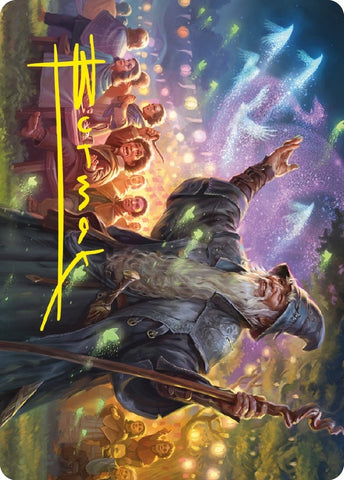 Image for Gandalf, Friend of the Shire Art Card (Gold-Stamped Signature) (5) [Art Series: Universes Beyond: The Lord of the Rings: Tales of Middle-earth]