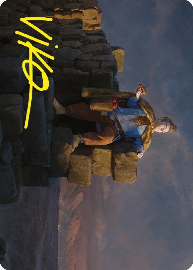 Image for Pippin, Warden of Isengard Art Card (Gold-Stamped Signature) (66) [Art Series: Universes Beyond: The Lord of the Rings: Tales of Middle-earth]