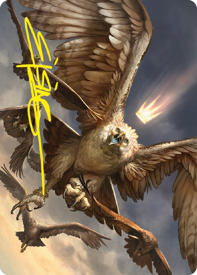 Image for Gwaihir, Greatest of the Eagles Art Card (Gold-Stamped Signature) (59) [Art Series: Universes Beyond: The Lord of the Rings: Tales of Middle-earth]