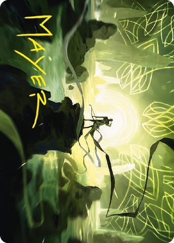Image for Legolas, Master Archer Art Card (Gold-Stamped Signature) (45) [Art Series: Universes Beyond: The Lord of the Rings: Tales of Middle-earth]