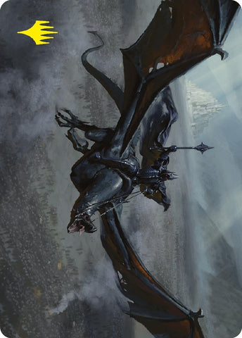 Image for Lord of the Nazgul Art Card (Gold-Stamped Signature) (64) [Art Series: Universes Beyond: The Lord of the Rings: Tales of Middle-earth]