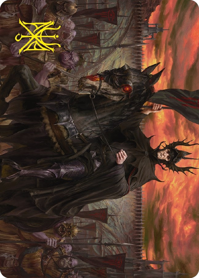Image for The Mouth of Sauron Art Card (Gold-Stamped Signature) (18) [Art Series: Universes Beyond: The Lord of the Rings: Tales of Middle-earth]