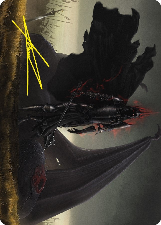 Image for Witch-king of Angmar Art Card (Gold-Stamped Signature) (43) [Art Series: Universes Beyond: The Lord of the Rings: Tales of Middle-earth]