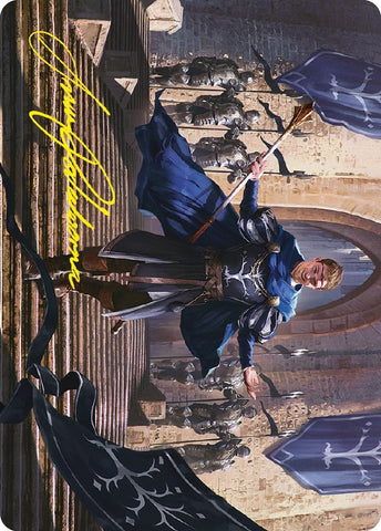 Image for Faramir, Steward of Gondor Art Card (Gold-Stamped Signature) (62) [Art Series: Universes Beyond: The Lord of the Rings: Tales of Middle-earth]