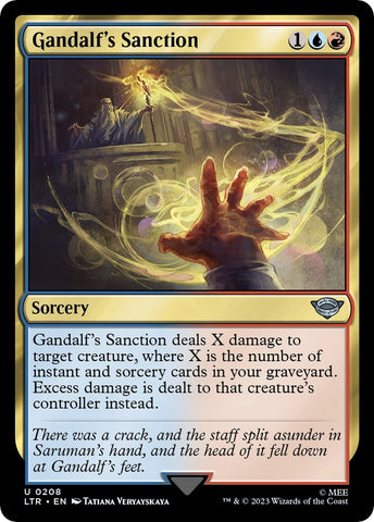 Image for Gandalf's Sanction (208) [Universes Beyond: The Lord of the Rings: Tales of Middle-earth]