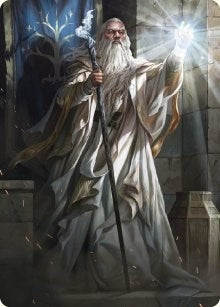 Image for Gandalf the White Art Card (3) [Art Series: Universes Beyond: The Lord of the Rings: Tales of Middle-earth]