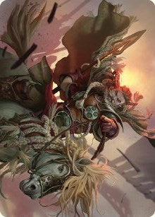 Image for Eomer of the Riddermark Art Card (9) [Art Series: Universes Beyond: The Lord of the Rings: Tales of Middle-earth]