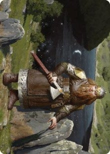 Image for Mirrormere Guardian Art Card (12) [Art Series: Universes Beyond: The Lord of the Rings: Tales of Middle-earth]