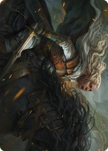 Image for Eowyn, Fearless Knight Art Card (15) [Art Series: Universes Beyond: The Lord of the Rings: Tales of Middle-earth]