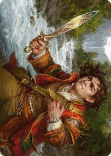 Image for Frodo Baggins Art Card (16/81) (16) [Art Series: Universes Beyond: The Lord of the Rings: Tales of Middle-earth]