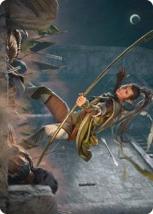 Image for Legolas, Counter of Kills Art Card (17) [Art Series: Universes Beyond: The Lord of the Rings: Tales of Middle-earth]
